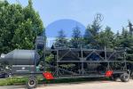 Discharging Height 1600mm 40Km/H Concrete Batch Mix Plant
