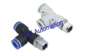 Wholesale Quick Clamp PD Pisco Branch Tee Zinc Brass Pneumatic Tube Fittings from china suppliers