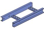 Aluminum 3m Hot Dip Galvanized Cable Ladder Tray Straight-Through SS316