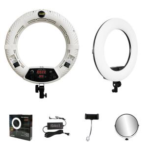 Wholesale FD-480II 18 inch digital led Ring Light bi color 3200K 5500K For Makeup Photography Live Streaming from china suppliers