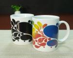 Best business idea innovative products color changing porcelain mug