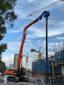 Wholesale 2800RPM 335KN Big Excavator Mounted Vibro Hammer Eco Friendly from china suppliers