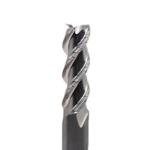 12mm Dia 12*45*12*100 HRC55 3 Flutes Flat Carbide End Mills For Aluminum
