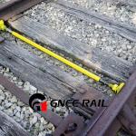 Non-Insulated and Insulated Gauge Tie Rods Rail Fasteners for Improved Distance