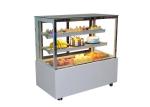 R134a Digital Control Bread Shop Cake Display Cooler Stainless Steel Material