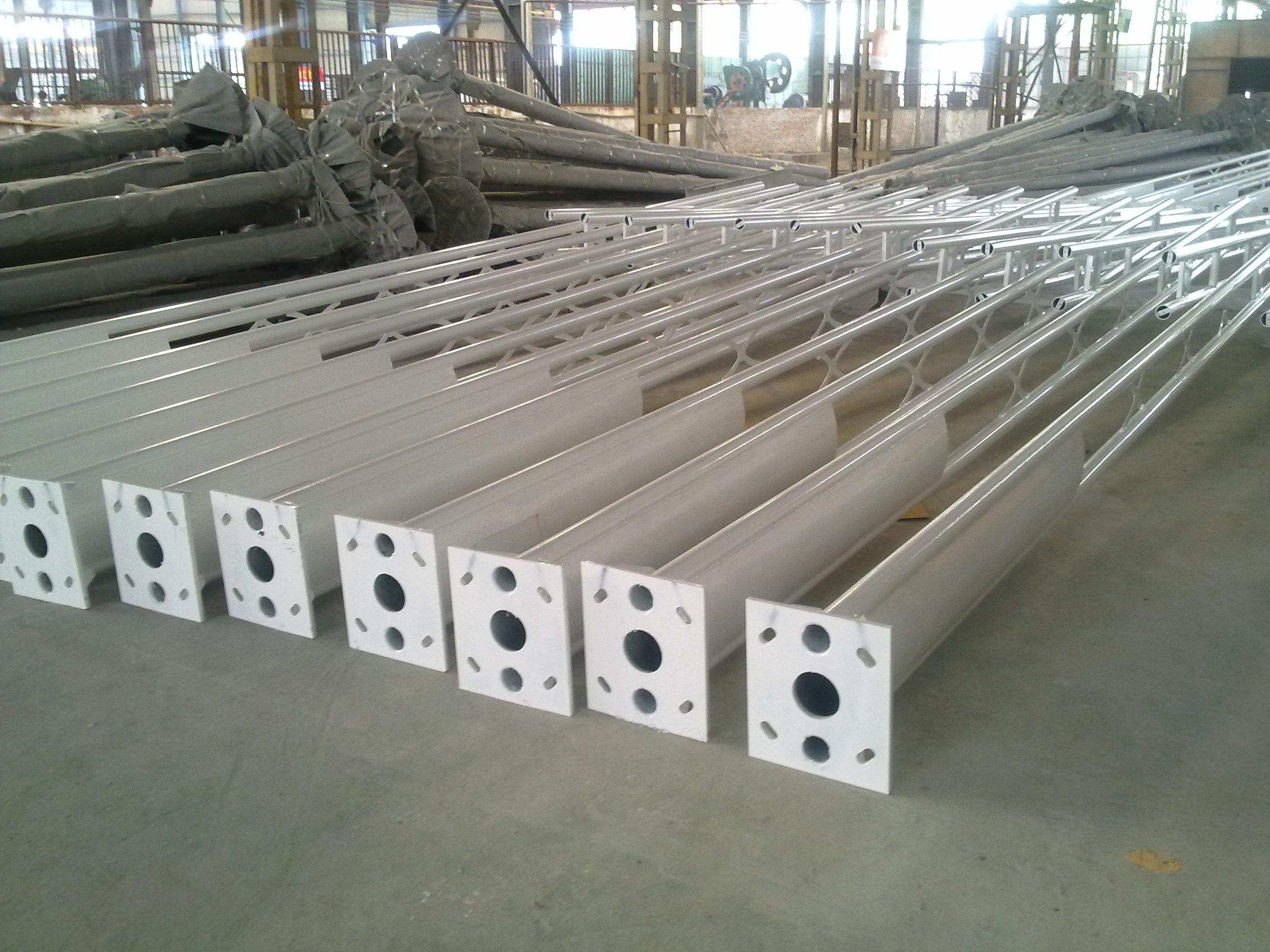 Customized Aluminum Pole Mounting Tenon Bracket for LED Shoebox Light