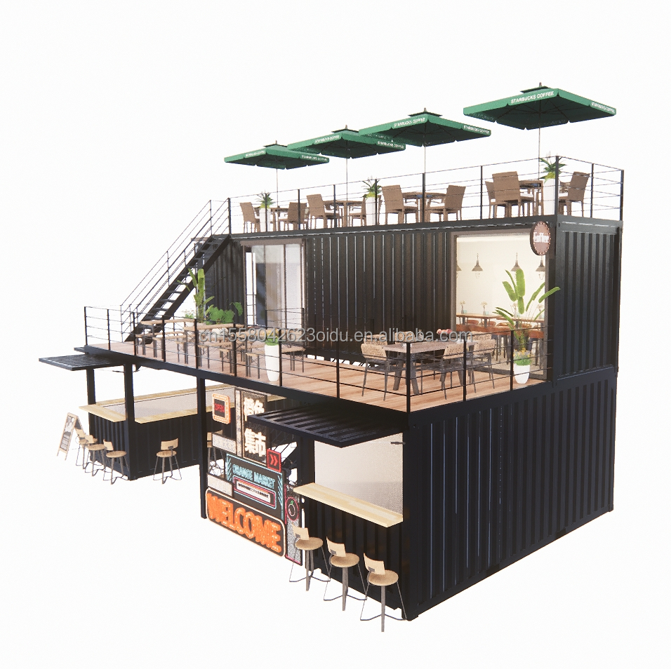 Container with Bathrooms and Kitchens Modern Rapid Construction of Modular Prefabricated Houses