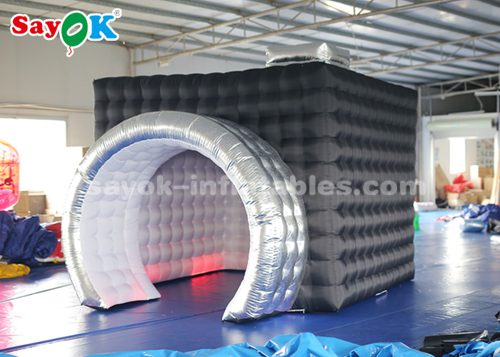Inflatable Party Tent 3*2.7*2.5m Oxford Cloth Inflatable Photo Booth With Camera Shape Fire Resistant