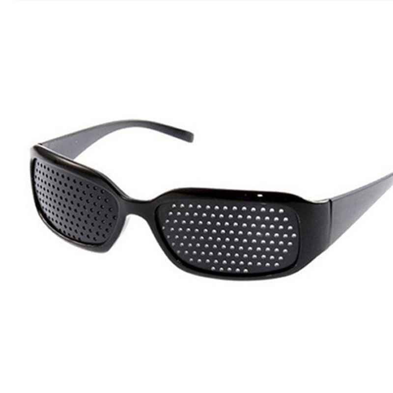 Anti-myopia Astigmatism Glasses With Holes Eyeglasses Eyes Exercise Eyesight For Men Women Improvement Vision Care