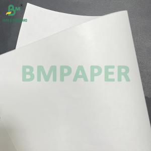 Wholesale 70g Semi Glossy Food Grade MG White Bleached Kraft Paper Roll 1100mm from china suppliers