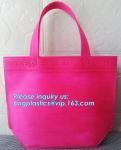 wholesale fashion 38*42*10cm 80gsm 100% pp non woven bag with handle, gusset and
