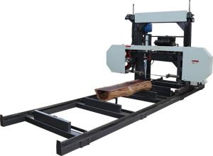 Wholesale Wood Horizontal Band Sawmil Diesel Portable Horizontal Wood Saw Machine from china suppliers