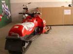 Yamaha125CC Snowmotorcycle Snowmotorbike Blue Snowmobile For Men / Women ,