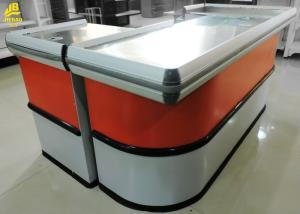 Wholesale Steel Inside Supermarket Checkout Counter Craftsmanship Custom Color Stainless Steel from china suppliers