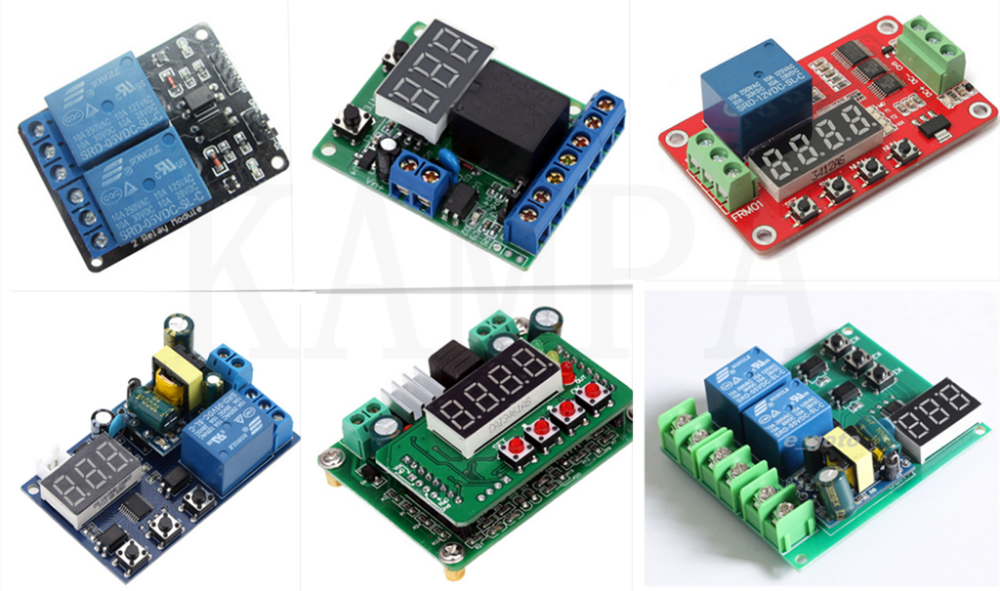 IV-U3 DC voltage detection control relay / overvoltage undervoltage relay 12V/24V