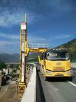 4 Axles Platform 22m Under Bridge Inspection Vehicle Euro III / IV FAW Chassis