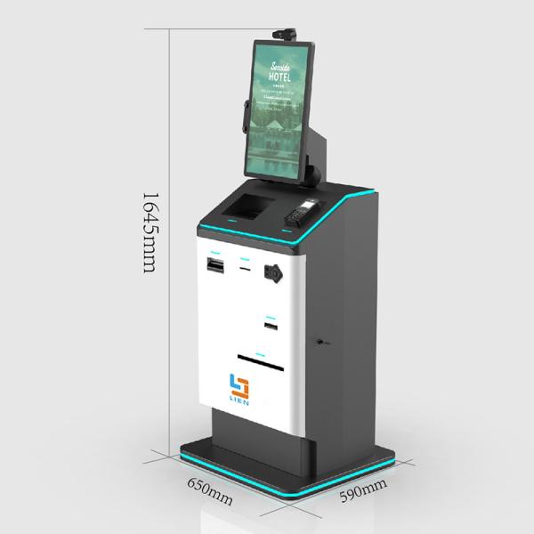 Holiday Village RS232 Check In Kiosk Check Out POS Terminal For Hotel