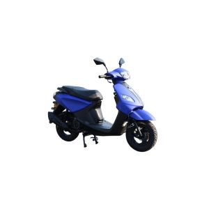 gas motor scooter 125cc 150cc JOG GY6 engine front disc rear drum black alloy