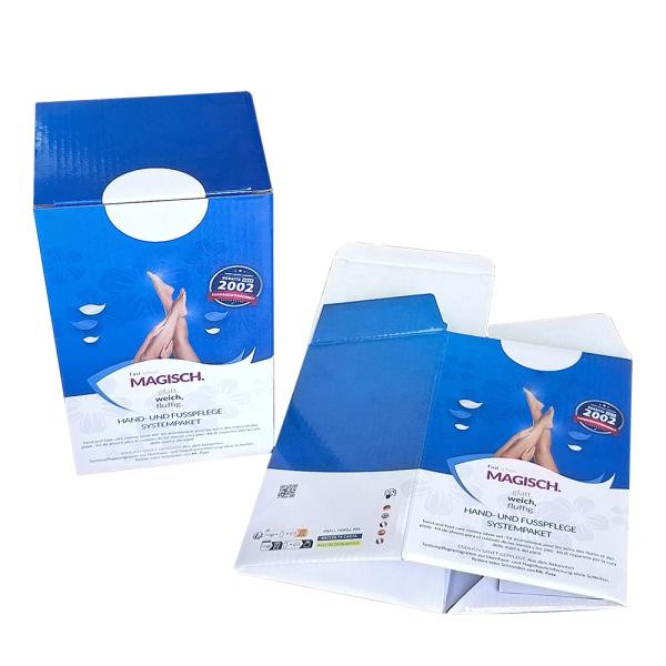 Auto Lock Bottom Corrugated Box , Custom Corrugated Paper Box Packaging For Cosmetics