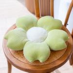 No Fading Girls Sleeping Short Plush Flower Pillow
