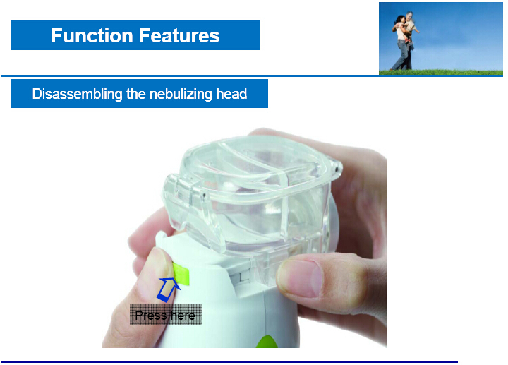 New technology medical use portable nebulizer