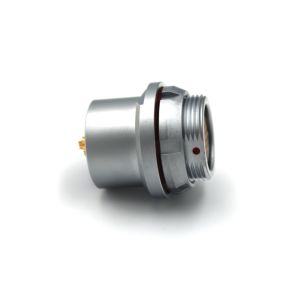 F Series Circular 24 Pin Socket Connector Push Pull Self Locking IP68 PPS