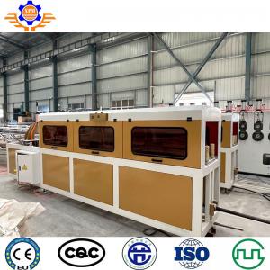 China 250 Kg/H PVC Upvc Window Profile Extrusion Machine Double Screw Plastic Extruder For Decorative Material on sale