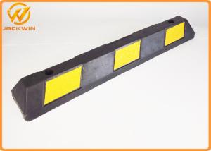 Wholesale High Compression Resistance Rubber Speed Bumps Parking Lot Vehicle Wheel Stops from china suppliers