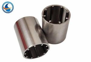 Wholesale Slot 0.025mm Wire Wrapped Pipe Continuous Slot Cylinder from china suppliers