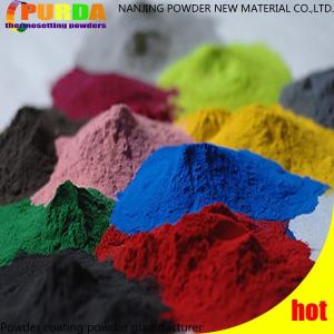 Wholesale Black Color Epoxy Polyester Powder Coating , Sandy Powder Coating Chemical Resistant from china suppliers