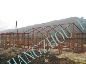 Wholesale Clear Span Prefabricated Structural Steel Buildings Galvanized Painted Column from china suppliers