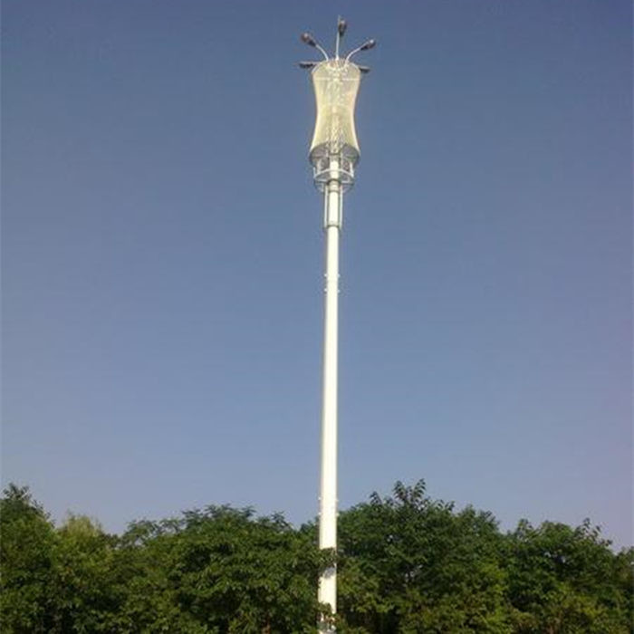 H25m Height Q345 Telecommunication Mast Towers For Broadcasting Industry