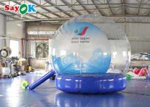 Wholesale Advertising Christmas Yard Inflatable Holiday Decorations Ball Giant Snow Globe from china suppliers
