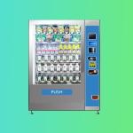 Automatic Snack Drink Time Vending Machine Lemon Sticker Cards Vending Machine