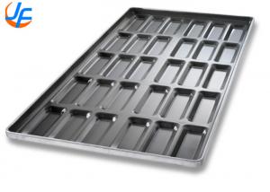 China RK Bakeware China Foodservice 22100 Glazed New England Aluminized Steel Hot Dog Bun Pan Tray on sale