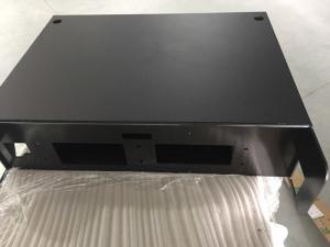 Wholesale Computer Chasis Metal Stamping Parts , Laser Cutting Steel Sheet Enclosure Powder Coated from china suppliers