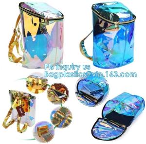 Wholesale Backpack Student School Daypack Travel Caming Bag For Women Girls, Drawstring Bags, Multicolor rainbow from china suppliers