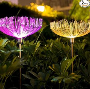 Wholesale Multi Color 75cm 1.2V Decorative Solar Garden Stake Lights from china suppliers