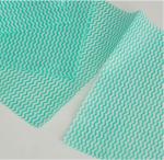 ISO Home Disposable Cleaning Rags , Kitchen Floor Spunlace Non Woven Fabric