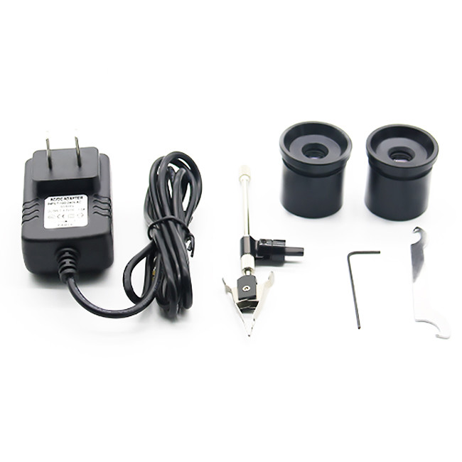 Professional Lightweight Gem Microscope Two Power Supply Systems FGM-U2-19