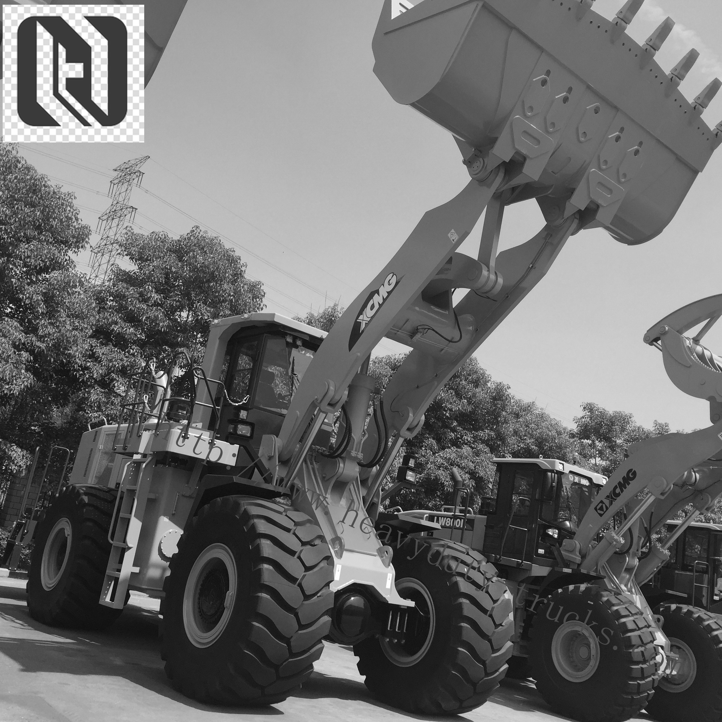 XCMG LW500D Compact Wheel Loader With Horizontal Dynamic Arm Cylinder