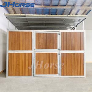 Wholesale 2.2m Prefabricated Horse Stalls Fronts Side Panel Partitions Dividers 10ft 12ft from china suppliers