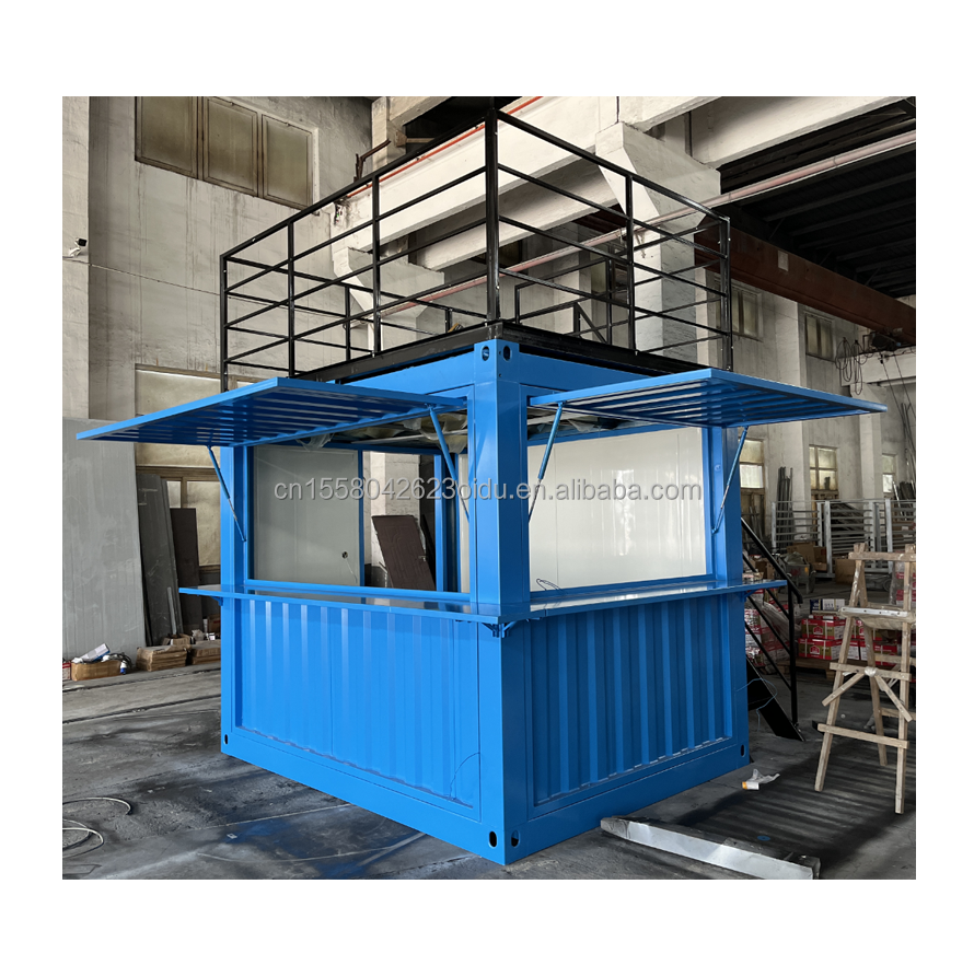 Custom Made Mobile Store Retail Store Container Houses in Modern Design for Fast and Convenient Stall