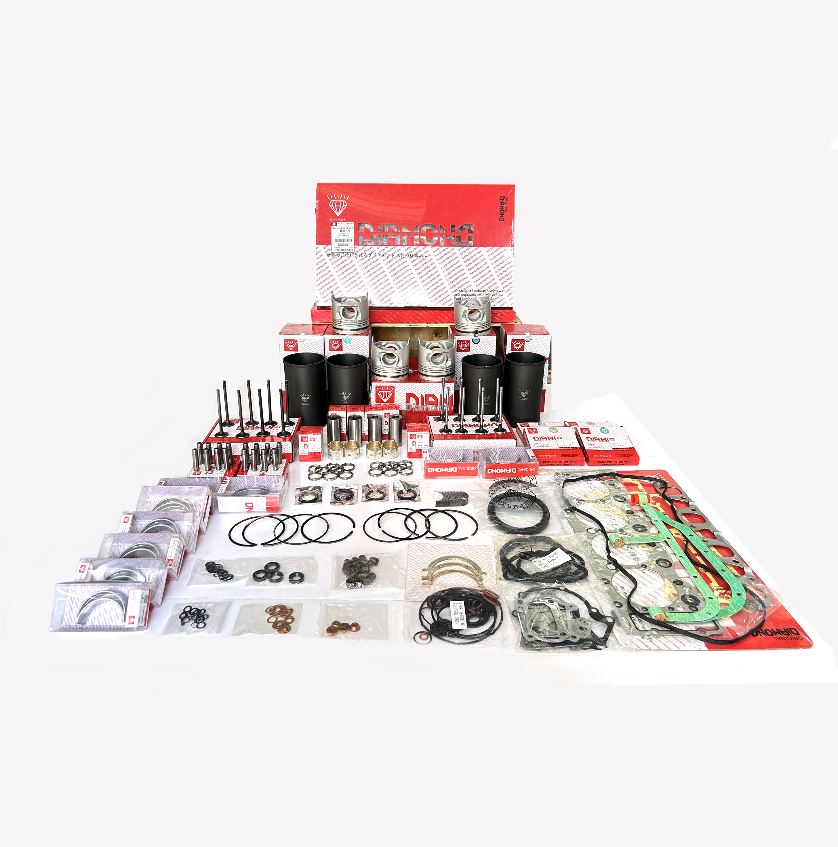 8-98152-901-0 4HK1 4HK1TC 6HK1 Excavator Engine Parts Full Overhaul Kit