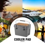 Outdoor Camping Teak 16.7 inch EVA Foam Pad Non Slip Waterproof Cooler Pad Fits