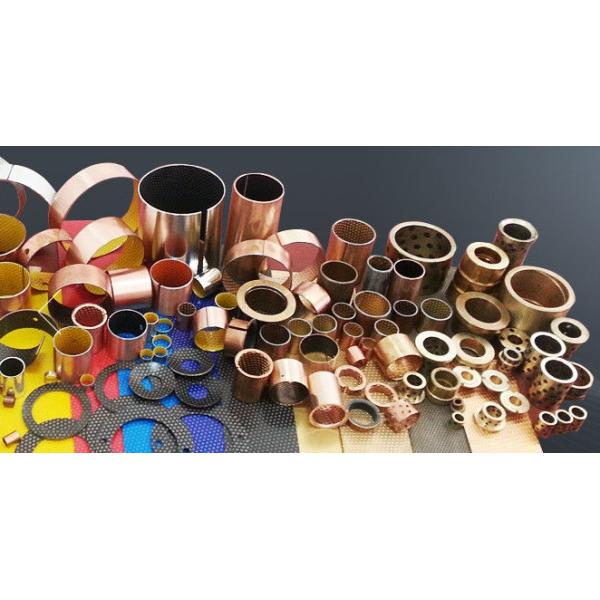 Metal Self Lubricating Valve Rocker Steel Bushing Shaft Woven Fabric Liner