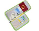 Hanging Neck Promotional Nylon Wallets , Personalized Passport Holder Wallets