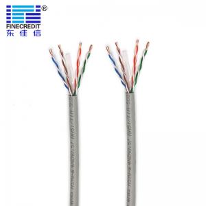 China Cat6 FTP 1000ft Ethernet Cable , 23AWG BC Conductor Single Core Copper Wire on sale