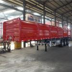 40 Tons Semi Truck Trailer Fence Transport Cargo Animal Side Semi Trailer