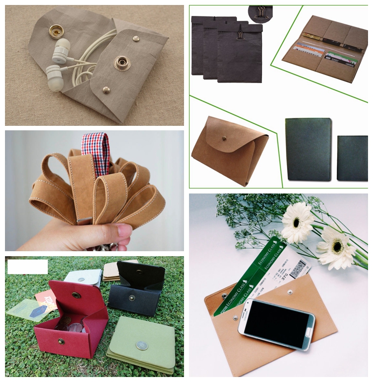0.55mm Washable Kraft Wrapping Paper With Gold / Red / Green Color